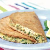 Chicken & Mango Quesadillas With Jamaican Relish